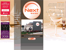 Tablet Screenshot of nextwoodfiredbistro.com